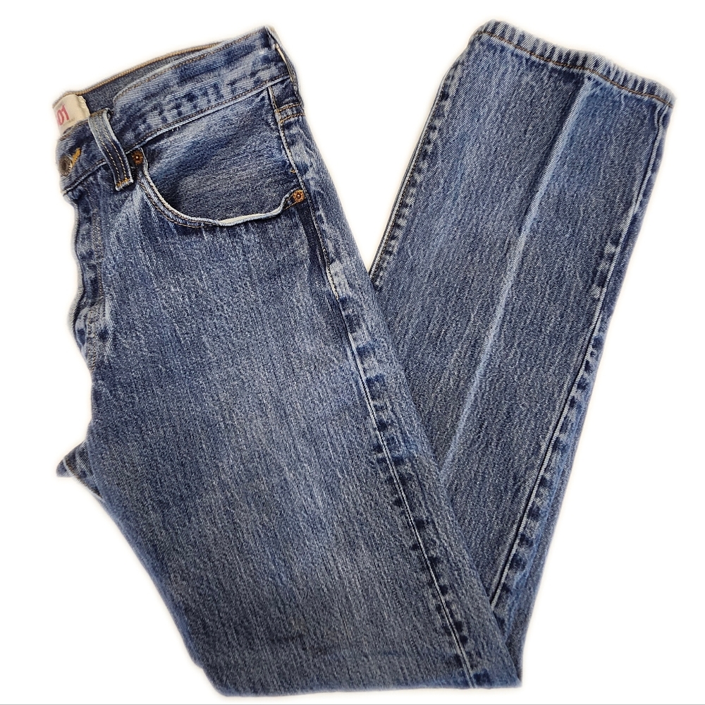 Levi's Blue Straight Jeans Timeless Style